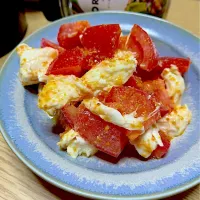 和風カプレーゼ|もっさんさん