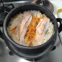 素使った炊き込みごはん|しまだ ちえこさん