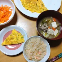 夜ごはん|しまだ ちえこさん