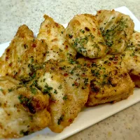 🦈もうかさめのガーリックレモンバター醤油ソテー🍳|おみつさん2さん