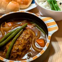 本日のディナー☆なす入りハンバーグのシチュー| Conyさん