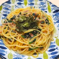 2025 1227　ツナとほうれん草のパスタ|いもこ。さん