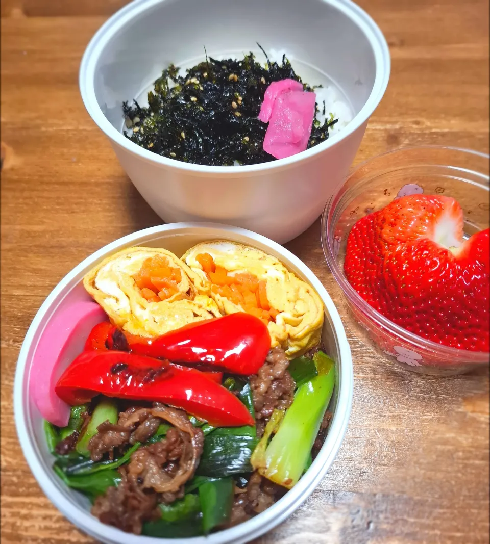 ︎🌟肉ねぎ弁当︎🌟|ゆきさんさん