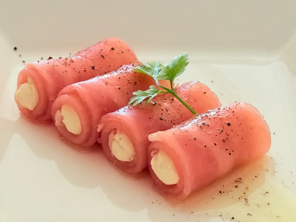 クリームチーズの生ハム巻き|𓂃𓈒𓏸さん