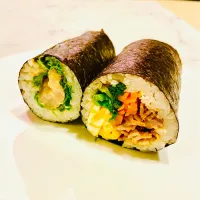 残業夜食恵方巻|ももこさん