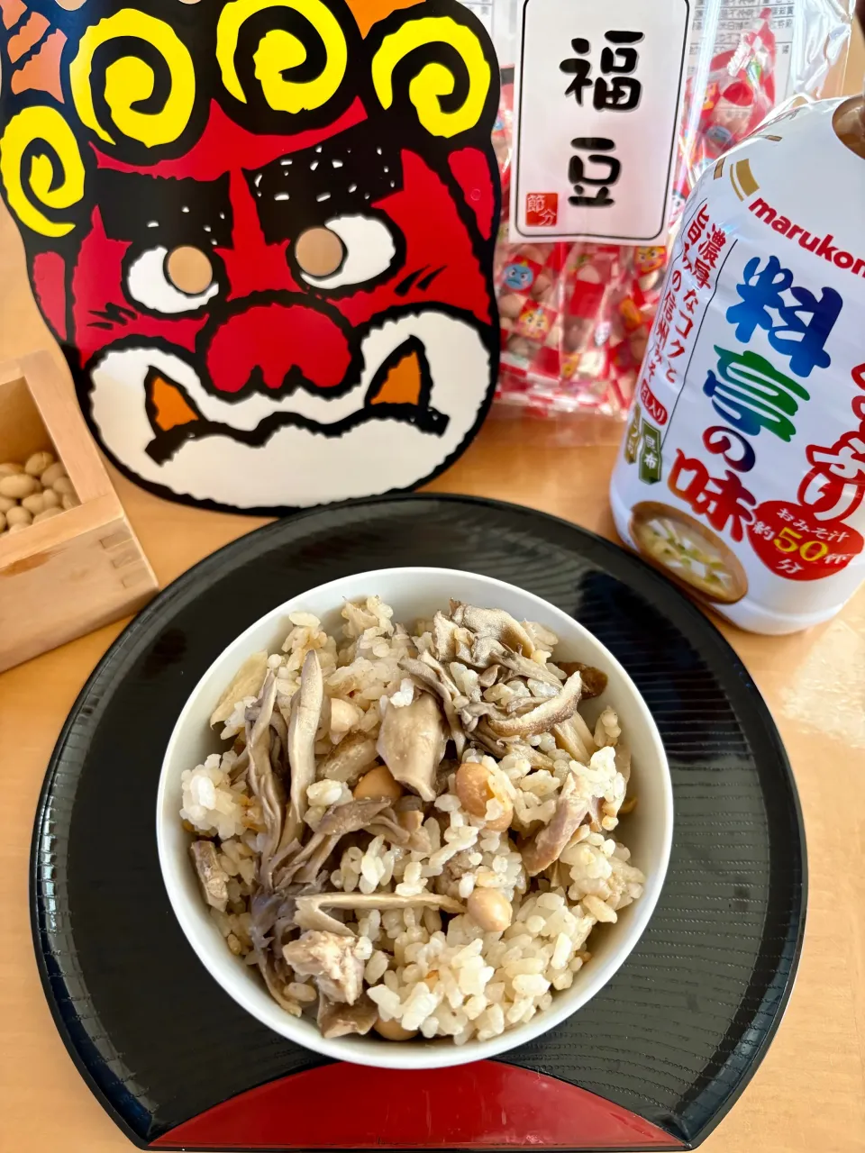 節分炊き込みご飯|sana.ayaさん