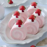 春色ロールケーキ🌸|moeさん