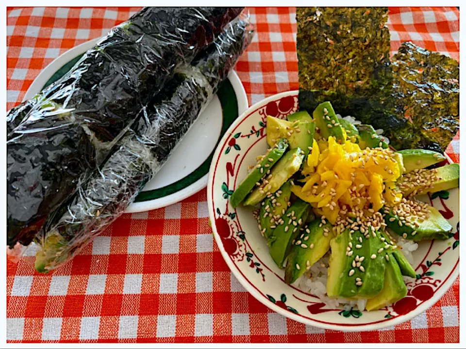 恵方巻きならず😅アボたく巻き失敗😔|ワイントンさん