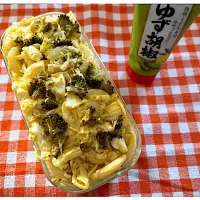 マカロニサラダ🥗ゆず胡椒でパンチ🤛|ワイントンさん