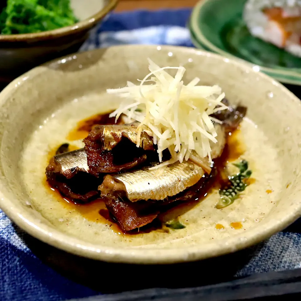 イワシの黒酢煮|かおるさん