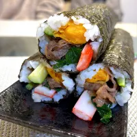 キンパみたいな恵方巻き|yukoさん