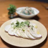 2/2の夕食　蕪のサラダ|yoneさん