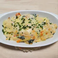 2026 0202　スモークサーモンのグラタン|いもこ。さん