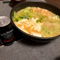 鶏白湯味噌鍋|きなこさん