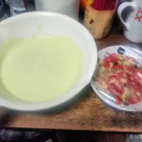 アボカドのクリームチーズムースに野菜ソース|にんにくと唐辛子が特に好き❤️(元シャリマー)さん