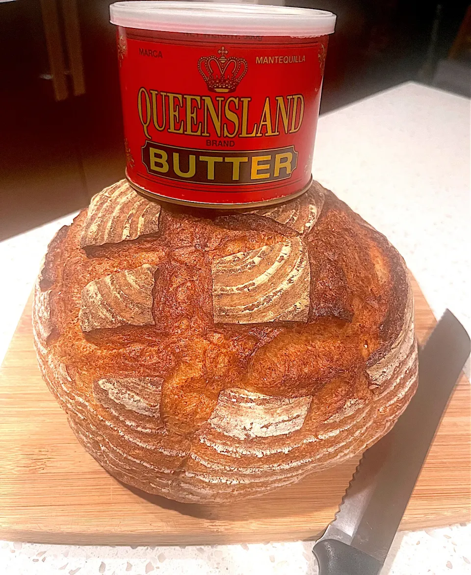 Rustic bread and Queensland Butter|🌺IAnneさん