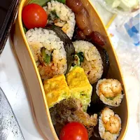 海苔巻き弁当| mrckm.mamさん