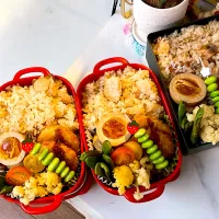 鮭混ぜご飯弁|Harumiさん