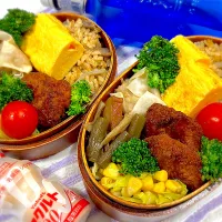 今日の夫婦弁⁽⁽ ◟(灬 ˊωˋ 灬)◞ ⁾⁾💕|桃実さん