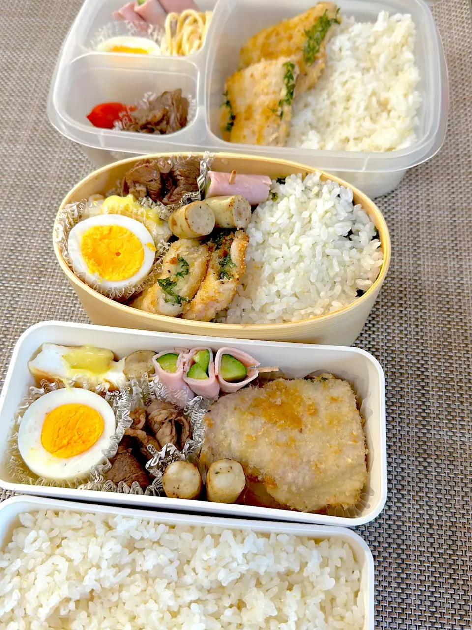 家族全員弁当。|ゆーこ。さん