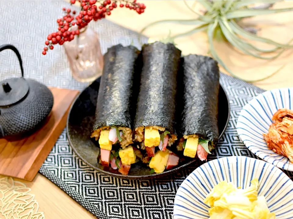 中華風恵方巻き|dra-kichiさん