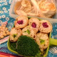 煮物　いろどり稲荷寿司弁当|まゆみさん