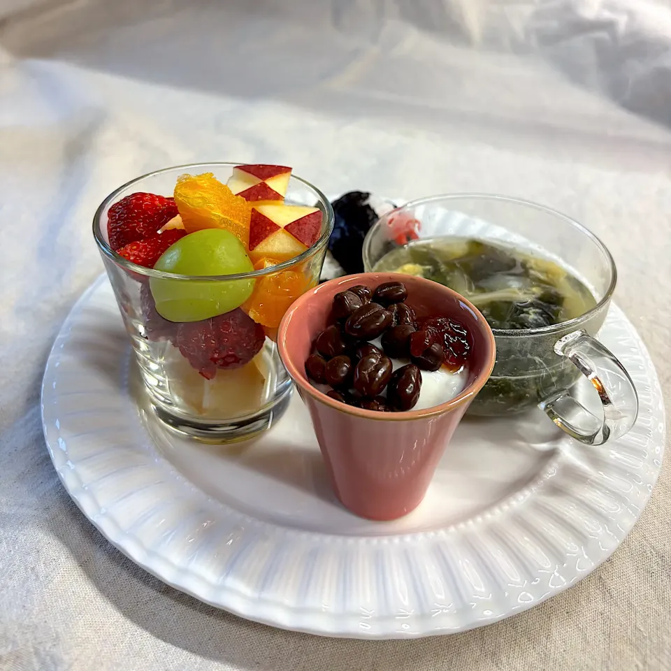 麦チョコのヨーグルト|かっちゃん杉さん