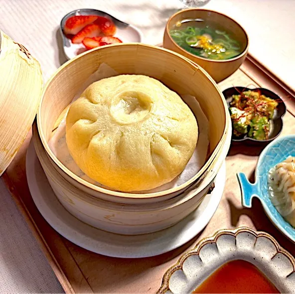 ほかほか肉まんの献立|すずさん