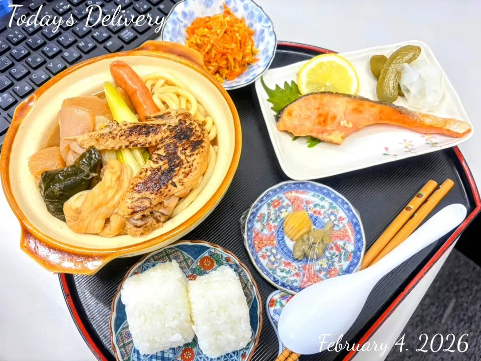 沖縄煮付けと焼き鮭定食|TakeBooさん