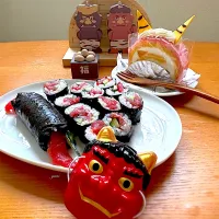 節分は鉄胡巻き👩🏻‍🍳に決定👹|🌸yuni🌸さん