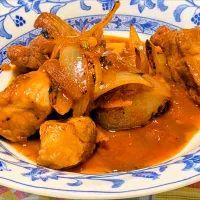 ブロック豚肉の元気が出るトマト煮込み|香っちゃんさん