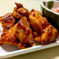 ケチャップカレー味の鶏炒め