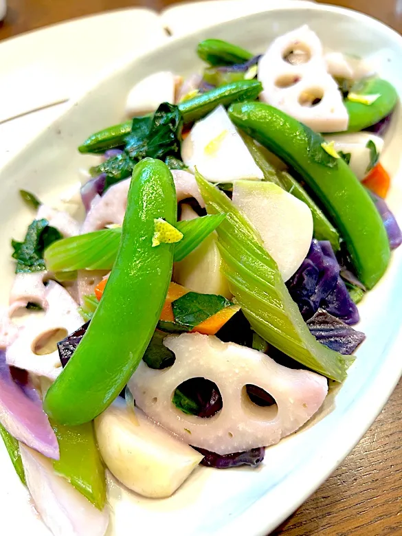 塩糀蒸し野菜|むぎこさん