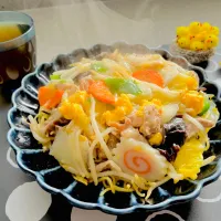 「あんかけ焼きそば」