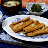 煮穴子定食| かおるさん