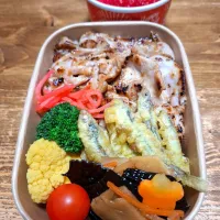 🐷豚網焼き弁当🐷|ゆきさんさん