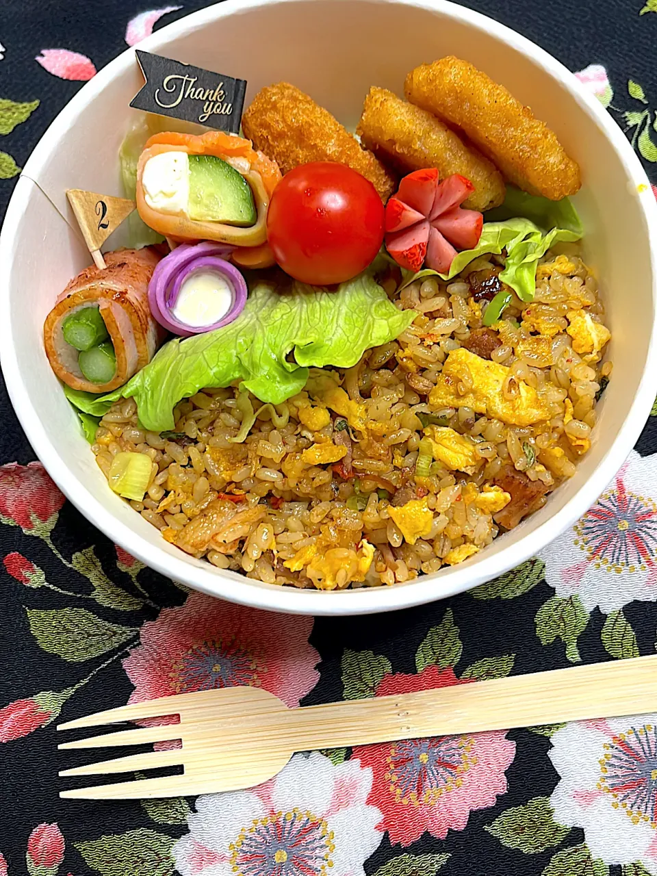 2/5 チャーハン弁当|JUNe28さん