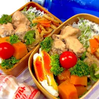 今日の夫婦弁⁽⁽ ◟(灬 ˊωˋ 灬)◞ ⁾⁾💕|桃実さん