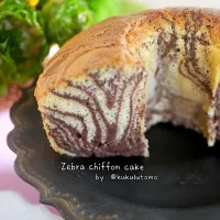 Zebra🦓シフォンケーキ|kukulutomo ❁𓎪 ⡱𓎩‎𐩢𐩺𓎪 ⡱さん