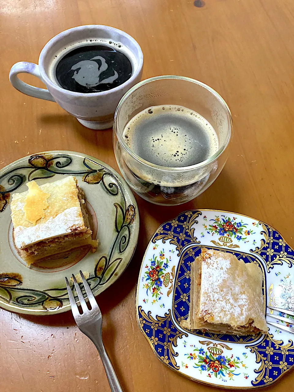 アップルクランブルケーキ💗戴きもの。|さくたえさん