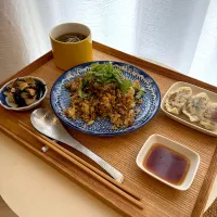 炒飯餃子セット|pontalさん