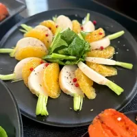 ゆかりさんの料理 カブのカルパッチョ👌| ゆかりさん