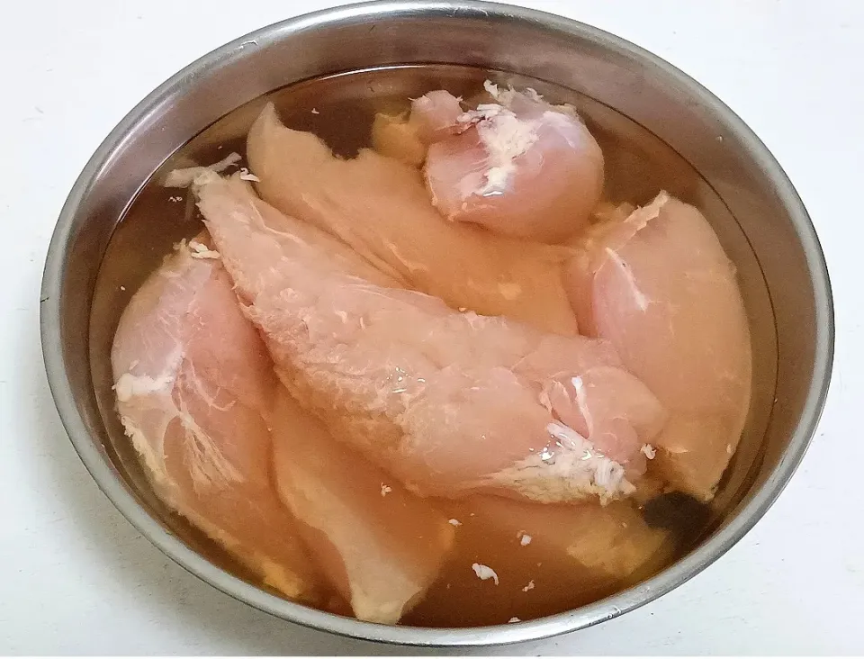 【柔らかトロムネ肉の作り方🎯】ブライン保水液（ソミュール液）☺️|Falco*さん