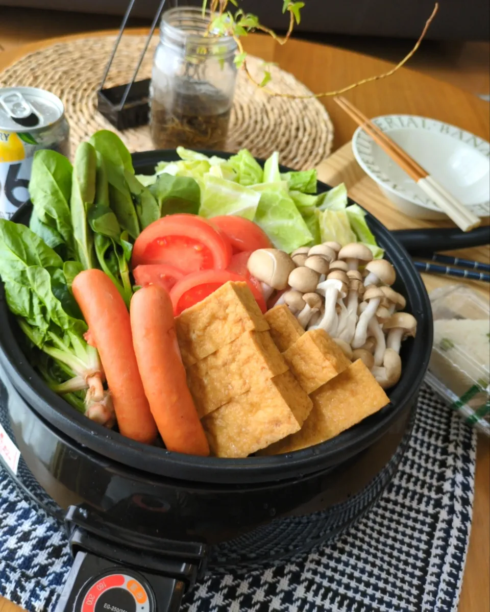 ｶﾚｰ鍋|まりおさん