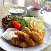 とんちんさんの料理  ~牡蠣フライ