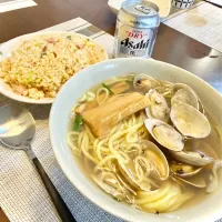 あさりラーメン定食|⭐︎まーしー⭐︎さん