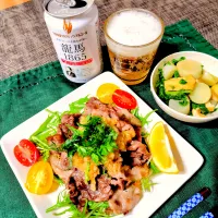 【主菜】黒毛和牛の焼きしゃぶ| シュビラさん