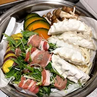 蒸し野菜と蒸し餃子|Mikaさん