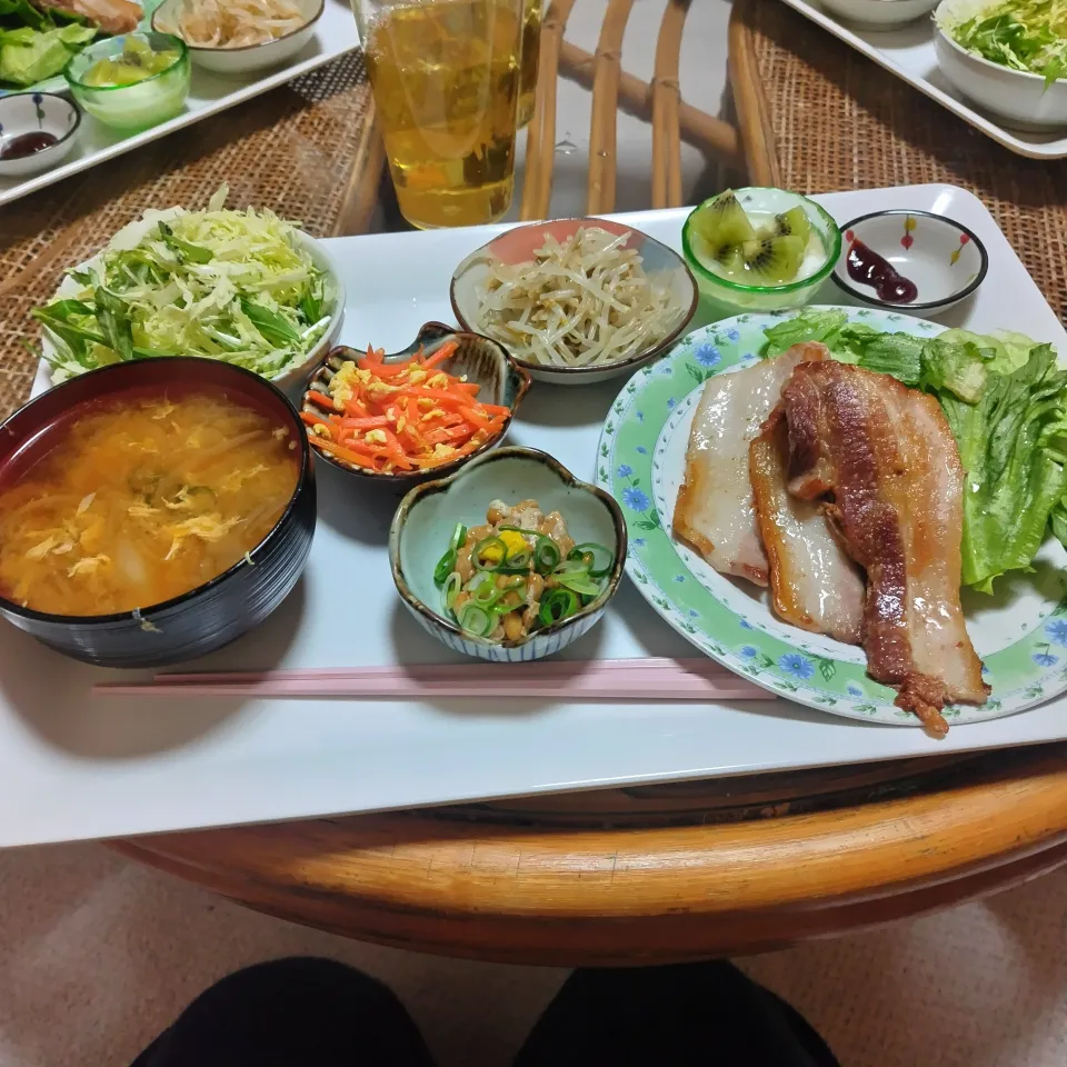 サムギョプサル風定食です✨|rikako♪。.:＊さん