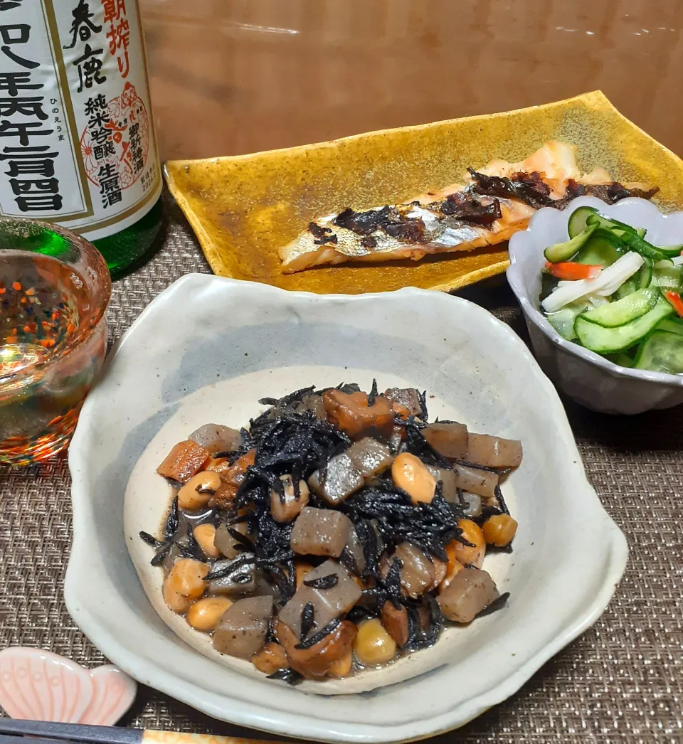 ひじき煮物🎶|びせんさん